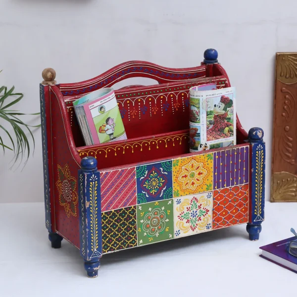 Ethinic (Set of 1) Engineered Wood Desk Organizer by Craft Tree