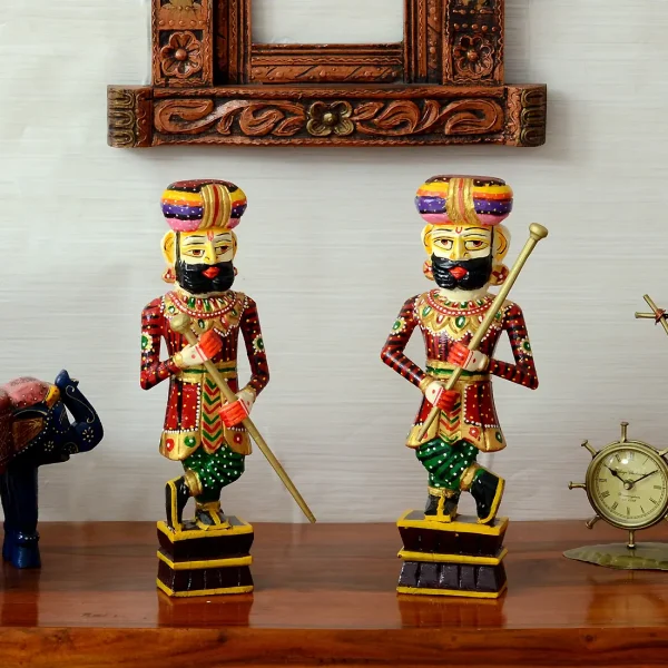 Craft Tree Wooden Handpainted Chowkidaar 15''