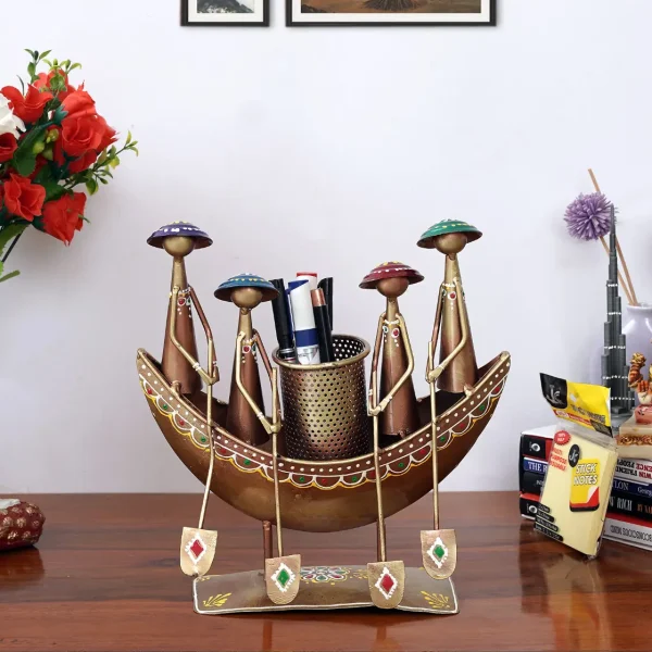 Metal Boat Pen Stand By Craft Tree