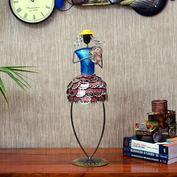 Lady Miniature (Set of 1) Iron Human Figurine by Craft Tree