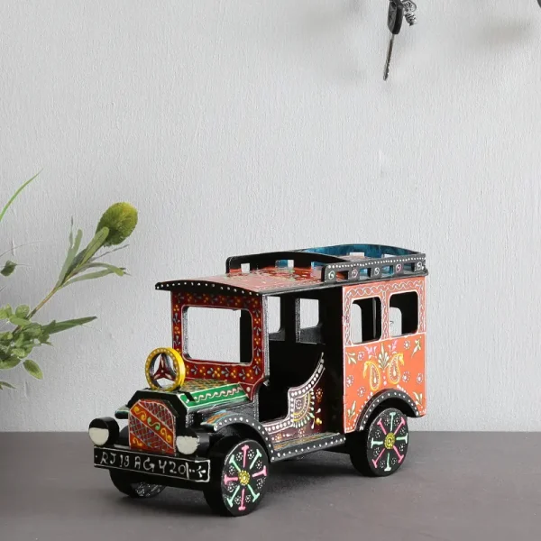 Wooden Showpiece Truck By Craft Tree